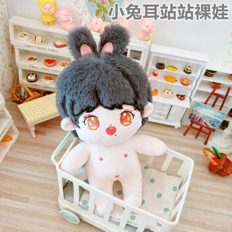 20cm IDol Doll Star Plush Cotton Dolls Cute Stuffed Plushies Figure Dolls Toys Fans Collection Children Gifts