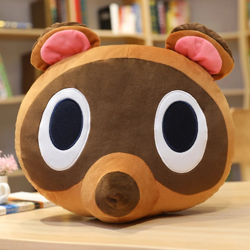 Lovely Animal Crossing Plush Pillow Doubutsu No Mori Cofa Cushion Tom Nook Foxes Stuffed Doll Girl Gifts Birthday Day