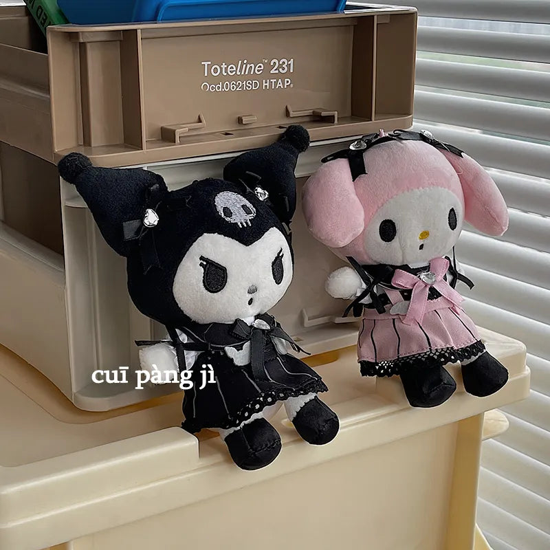 Sanrio Cartoon Kuromi Cute Plushie Pendant - Plushy Mart