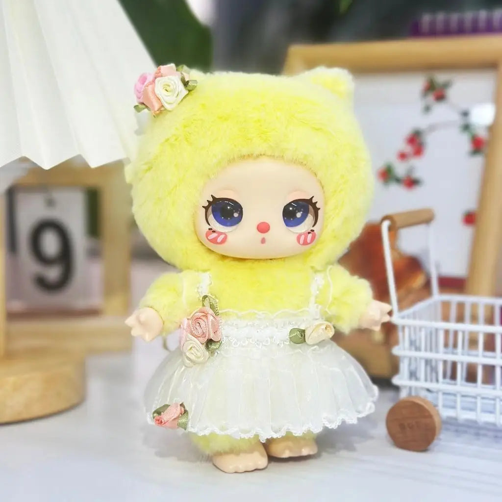 16cm Mini Plush Doll'S Clothes Outfit Accessories For Liila LUCKY CAT Idol various styles of dresses Clothing Gift