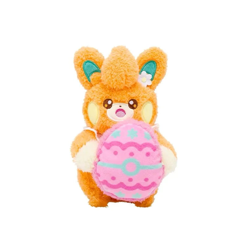 Pokemon Easter Delicious Festival Series: Bunny, Paddle, Pickup, Plush Toy Doll, Festival Gift