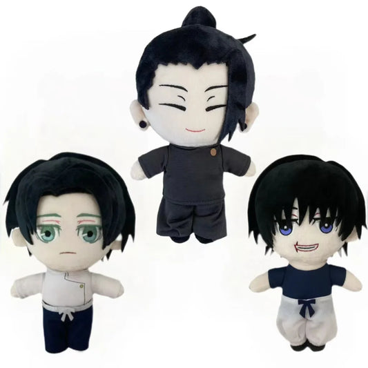 25CM Anime Jujutsu Kaisen Geto Suguru Okkotsu Yuta Fushiguro Toji Cosplay Soft Adorable Anime Plush Dollbody Cute Christmas Gift