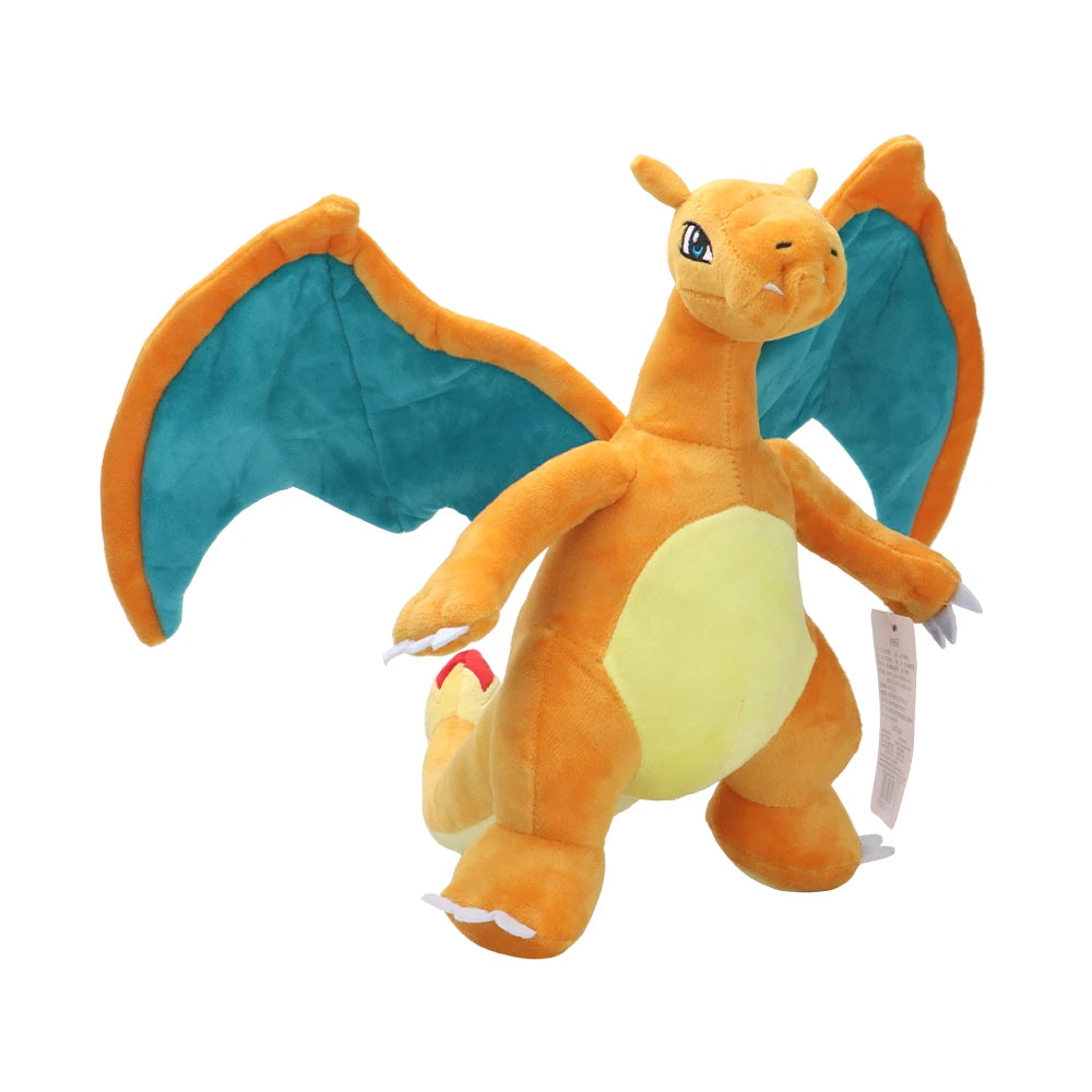 Shiny Charizard Plush Toy Stuffed Animal,Game for Collectible, Soft Plushies for Gift,Cute Cartoon Character 12 Inch Plushies