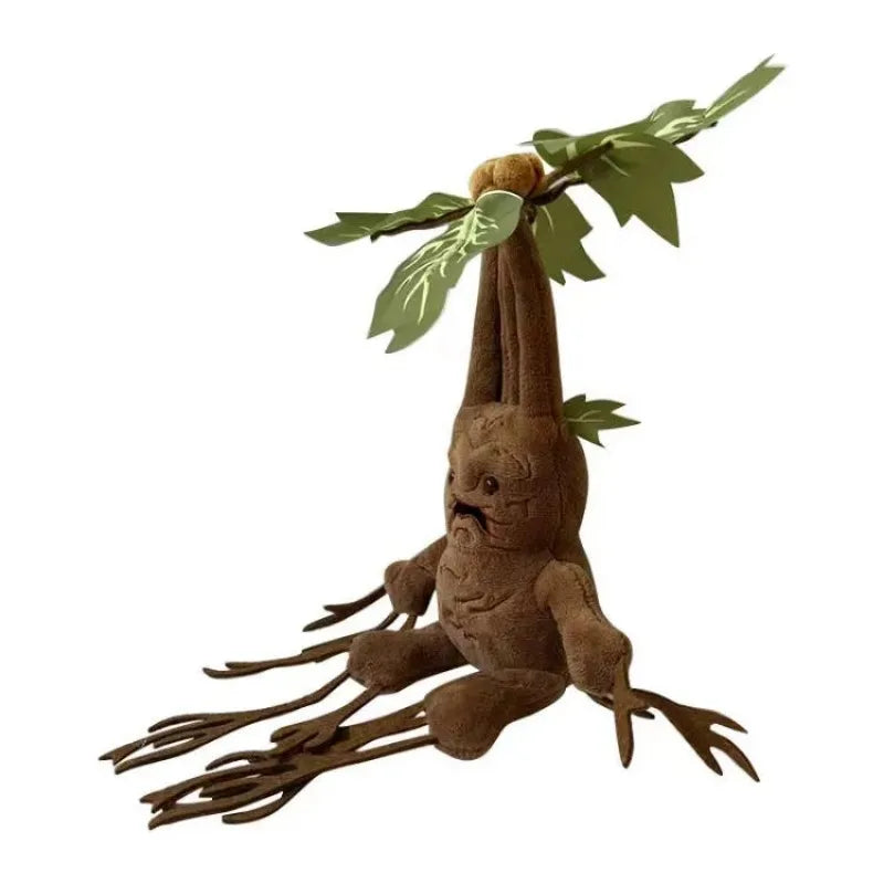 35cm Harries Mandrake Magic Plant Elf Potters Plush Doll Soft Pillow Ornaments Movie Peripherals Stuffed Toys Children Gifts