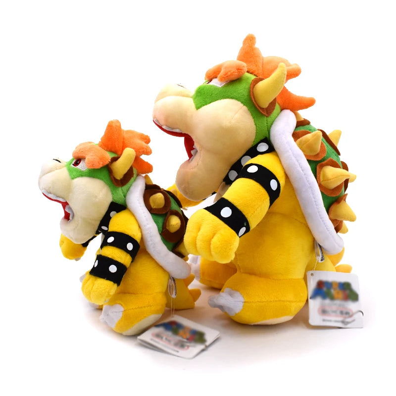 Super Mario Bros Plush Toy Bowser Stuff Plush Doll Anime Gift for Boy Girls Birthday Home Party Decor