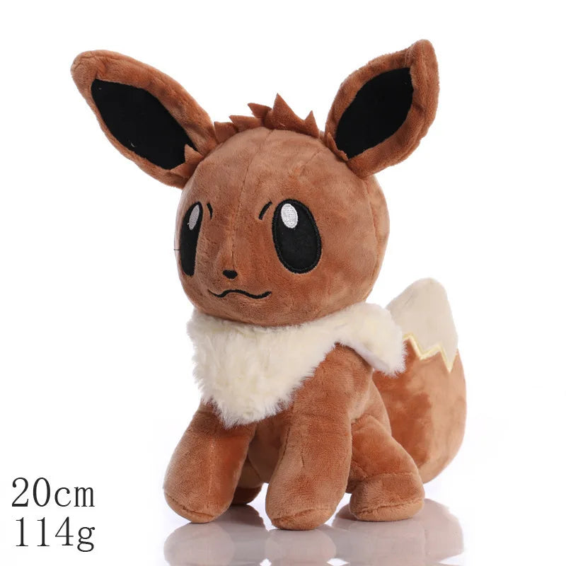 Newest Pokemon 70 Types Elf Plush Pikachu Toys Elekid Lucario Celebi Stuffed Doll Sprigatito Fuecoco Quaxly Plushies Xmas Gifts