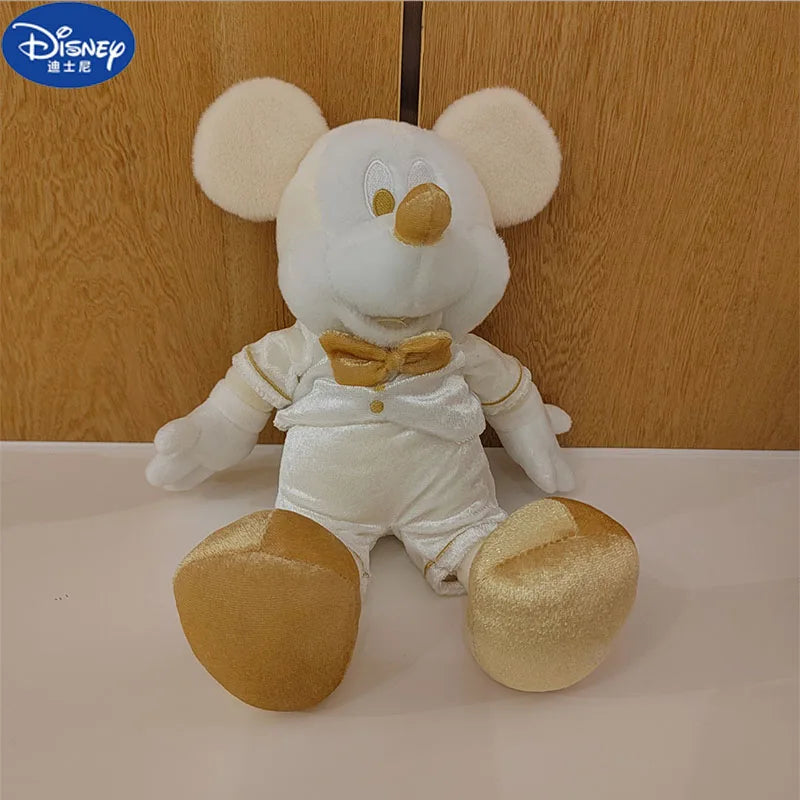 Cute Disney Cartoon Plushier Doll Winnie the Bear Plush Toy Steedy Mickey Minnie Dolls Baby Pillow for Christmas Doll Gifts