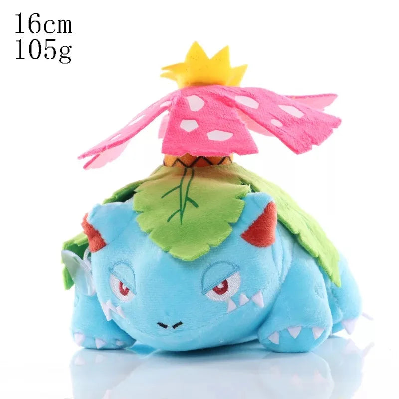 Kawaii Pokemon Pikachu Plush Lovely Chikorit Stuffed Doll Gengar Spheal  Eevee Peluche Cute Toys Hobbies Xmas Gift For Kids