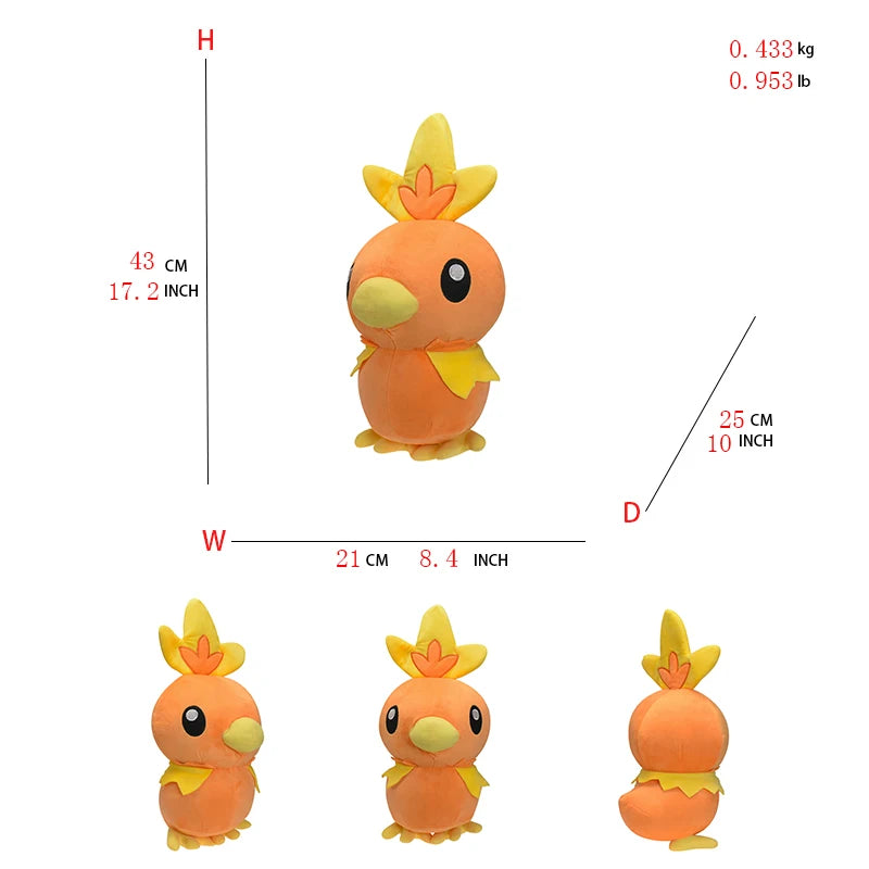 Pokemon Peluche Mudkip Torchic Treecko Mega Swampert Plush Toys Stuffed Dolls First partner Kawaii Christmas Gift For Children