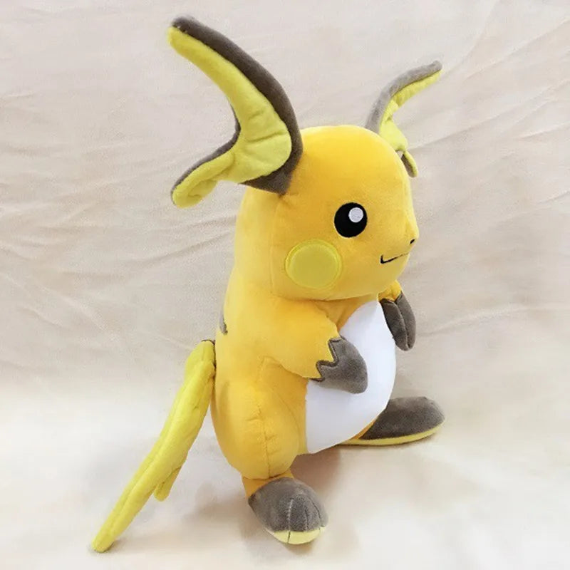 Anime Pokemon Plush Toy Pikachu Pichu Raichu Evolution Stuffed Doll Decoration Christmas Kids Birthday Gift