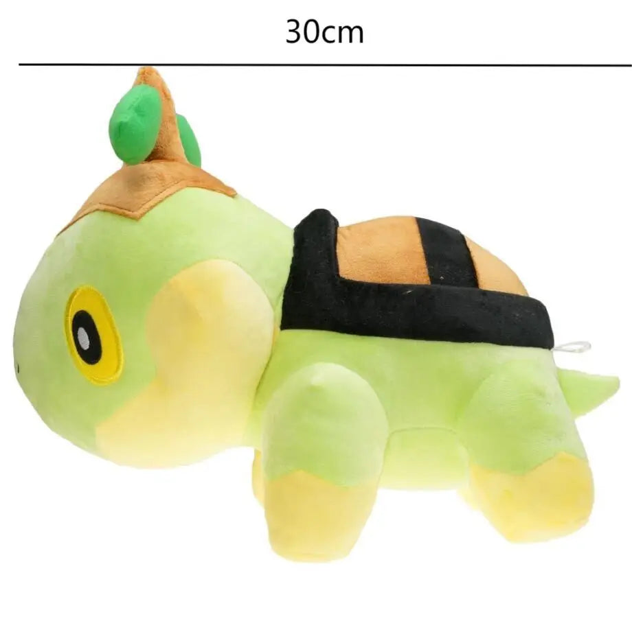 POKEMON 30cm Grass Sprout Turtle Plush Toy Children's Plush Toy Festival Gift Birthday Gift Turtle Plush Toy