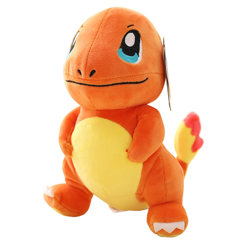 High Quality Pokémon Stuffed Animals Kawaii Pikachu Plush Toy Bulbasaur Eevee Dnorlax Squirtle Figures Gifts for Children