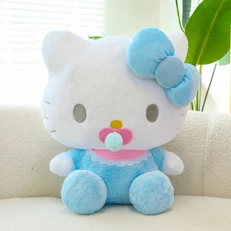 Kawaii Sanrio Anime Plush Stuffed Animal Hello Kitty Doll Plushies Cartoon Rag Girls Children Christmas Gift Peluche