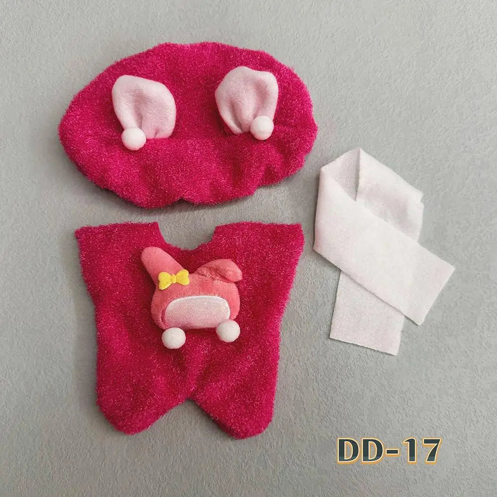 For Nommi /20 cm Cotton Doll Clothing Set Clothing Toy Accessories Clothing Toy Accessories for doll cloth decoration