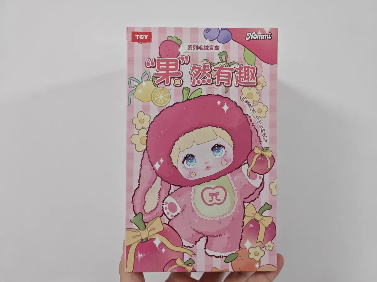 New Original Interesting Fruit Blind Box Nommi V3 Vinyl  Doll Surprise Box Cute Action Figure Mystery Bag Pendant Doll Toys Gift