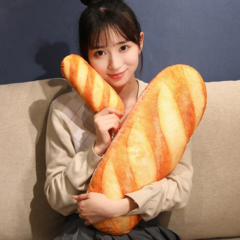 Kawaii Simulation Bread Plush Stuffed Pillow Toy Soft Cute Food Shop Props Decoration Sofa Cushion Kids Boy Girl Birthday Gift