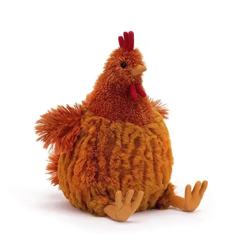 New Simulation Hen Plush Jeycat  Rooster Doll Toy  CeileChckn Creative Plush Children's Gift