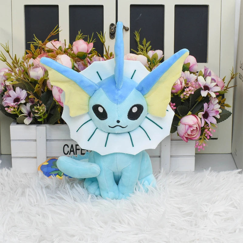 Pokemon Vaporeon Leafeon Eevee Espeon Umbreon Soft Plush Toys Anime Glaceon Jolteon Flareon Stuffed Animals Peluche Dolls Gifts