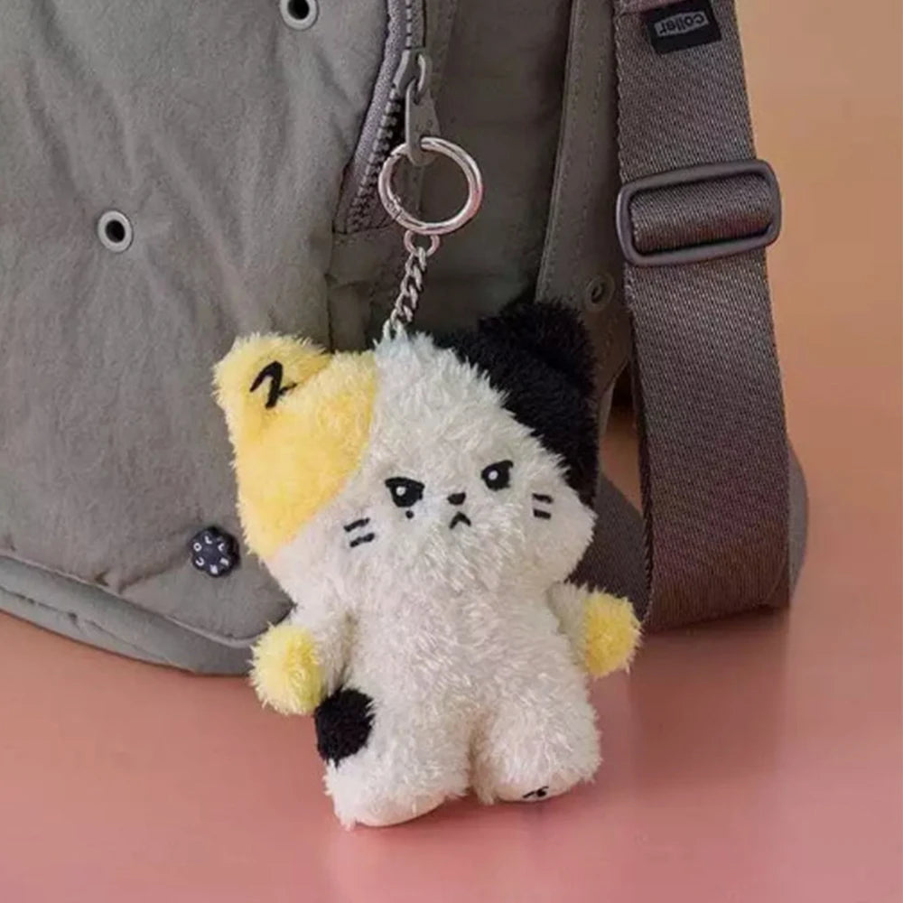 Kpop ZB1 Doll 17CM Filling PP Cotton Soft Short Plush Toy ZERONI Cartoon Cute Dog Cat Rabbit Doll Keychain ZEROBASEONE Fans Gift