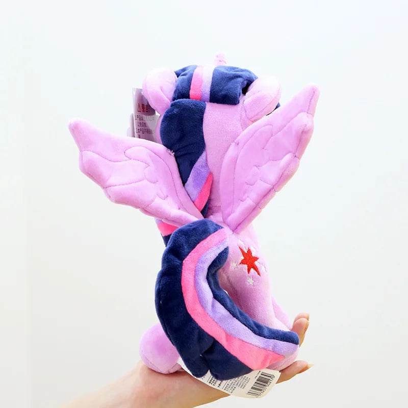 26Cm My Little Pony Plush Toys Anime Friendship Is Magic Plushies Twilight Sparkle Fluttershy Pinkie Pie Soft Kid Birthday Gifts