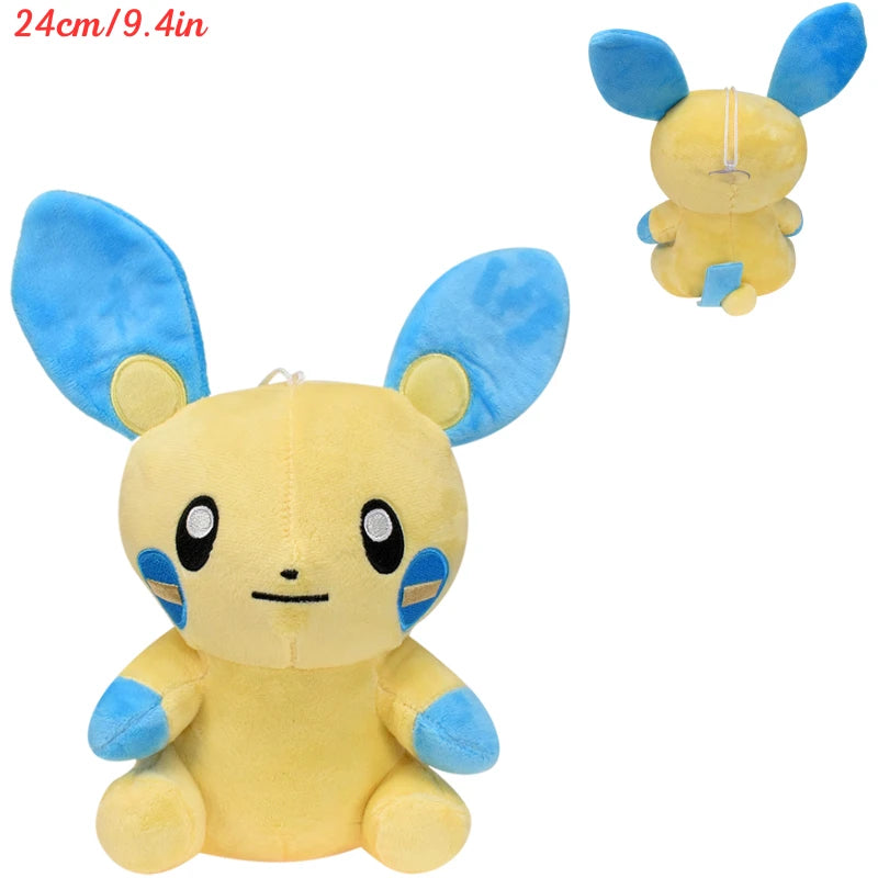 POKEMON Cubone Raichu Piplup Smoliv Phanpy Plush Toy Anime Wobbuffet Gengar Rowlet Meowth Mewtwo Peluche Doll Birthday Gift Kids