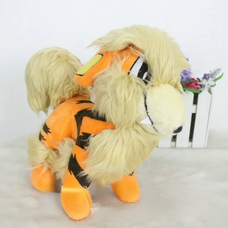 Arcanine Anime Plush Doll Toy Cartoon Anime Pokemon Funny Wind Speed Dog Figure Doll Kids Plush Toy Arcanine Gift Dolls Pokemon