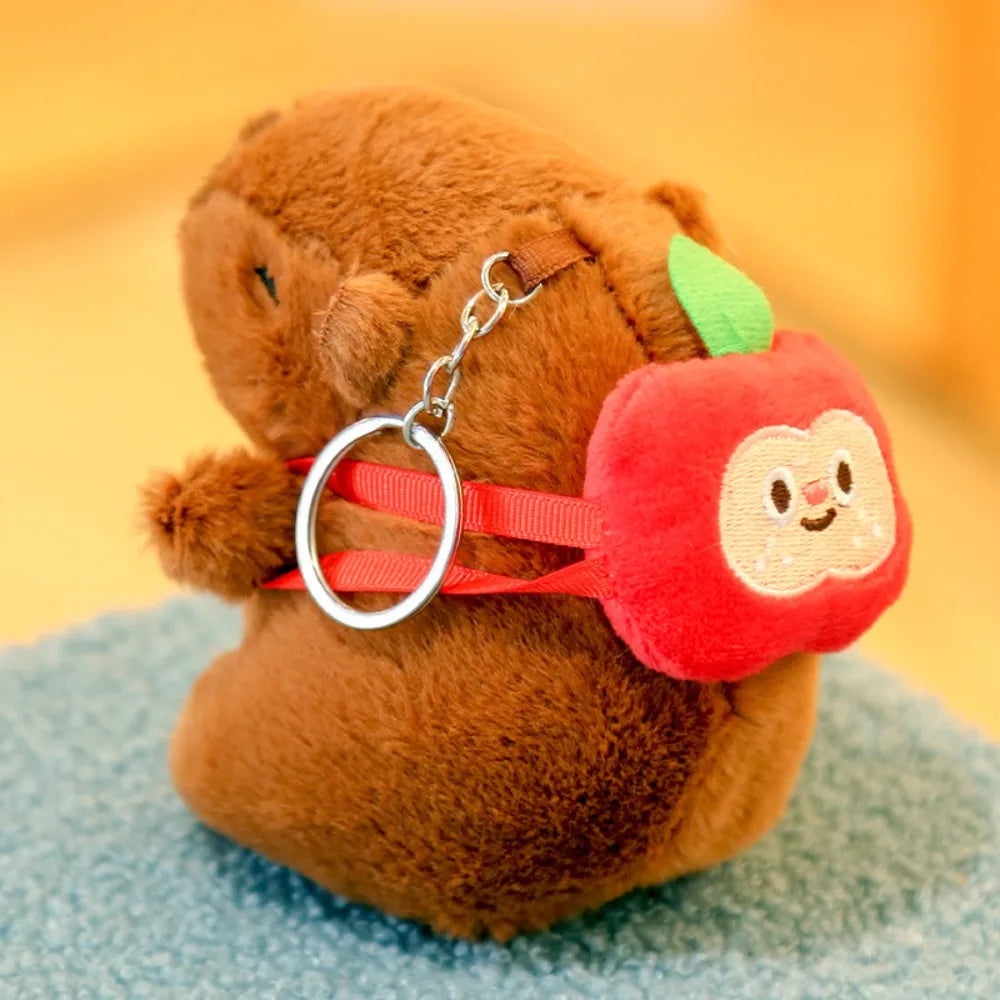 Gift Multicolor Capybara Pendant Capybara Plush Plush Capybara Accessories Birthday Gift Cloth Doll Birthday Gift