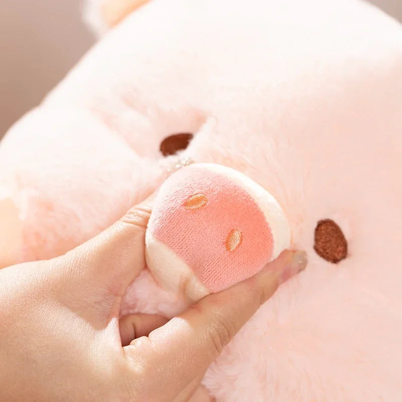 Creative Lulu Pig Bread Plush Kawaii Toy Anime Plushie Doll Cute Stuffed Soft Animal For Children Girlfriend Birthday Gift