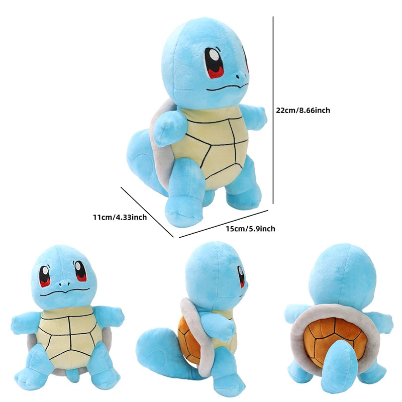 2024 Pokemon Pikachu Latios Latias Bulbasaur Squirtle Charmander Plush Toy Anime Stuffed Animal Doll for Kids Collection Gift