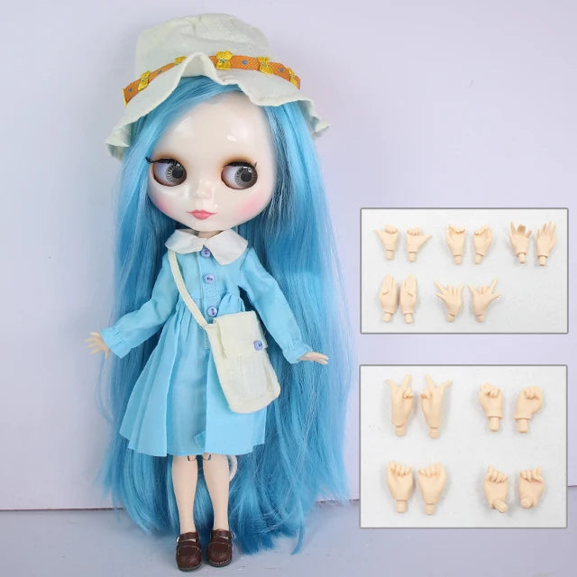 ICY DBS Blyth Doll 1/6 BJD Anime Doll Joint Body White Skin Matte Face Special Combo 30cm TOY