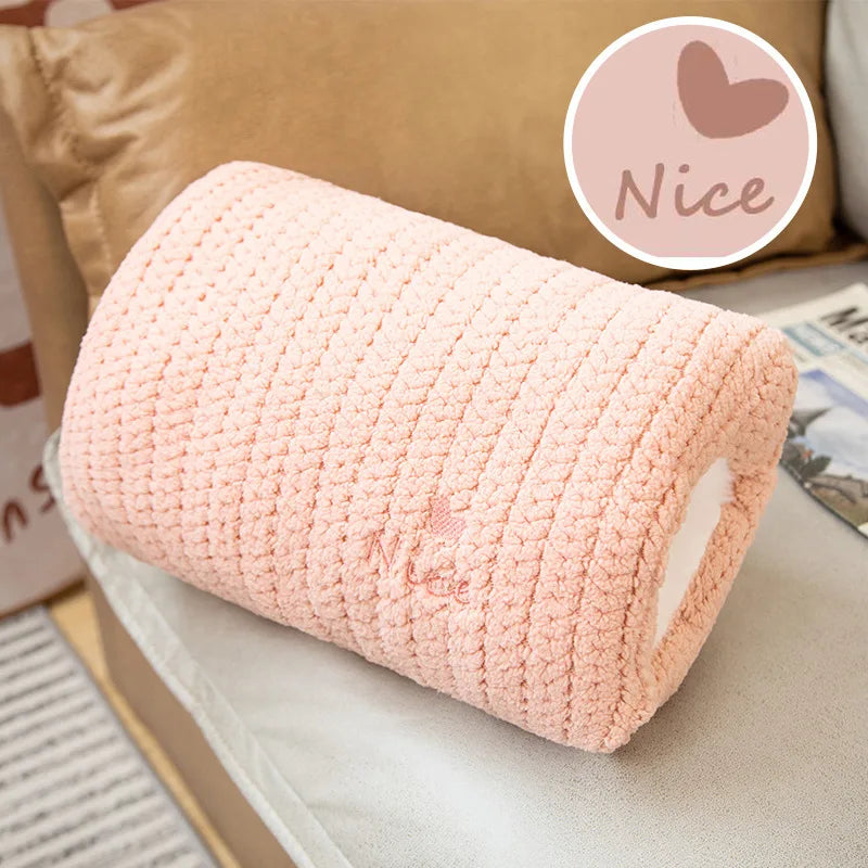 Ins Colorful Pillow Handwarmer Plush Toys Kawaii Plush Doll Soft Stuffed Sofa Bed Office Cushion For Kids Girls Birthday Gift