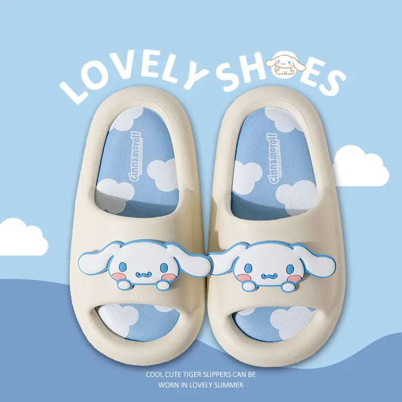 Sanrio Kids Cartoon Slippers - Plushy Mart