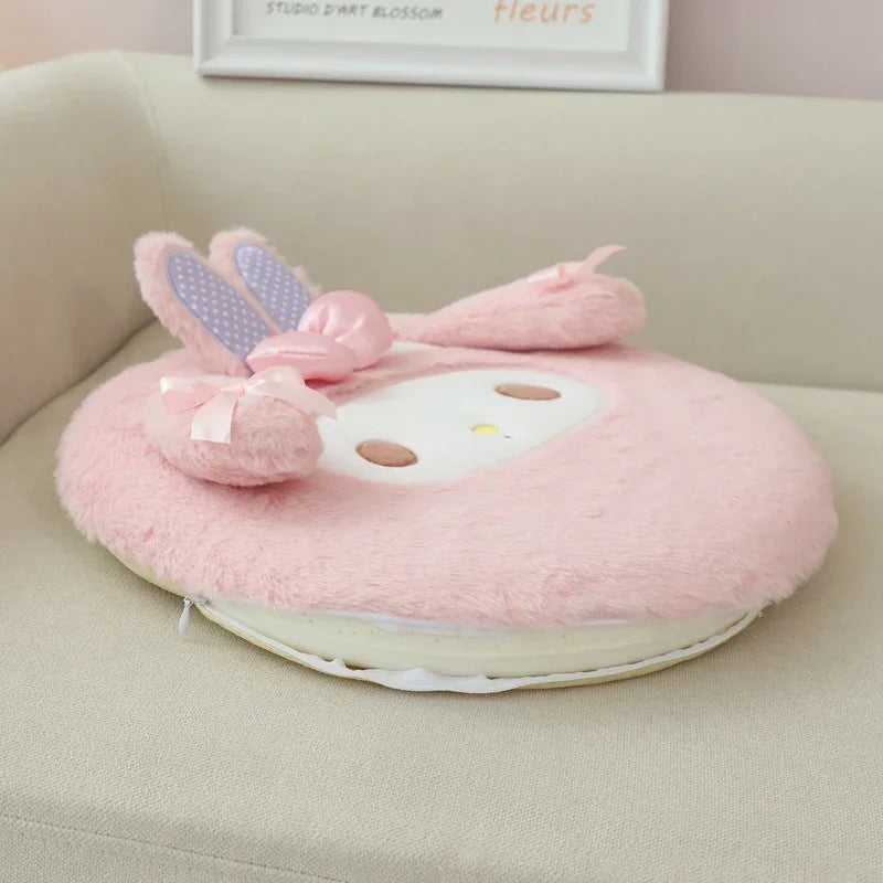 High Quality Memory Foam Sanrio My Melody Seat Cushion Sweet Girl Japanese Style Sitting Cushion Chair Back Cushion Non-slip