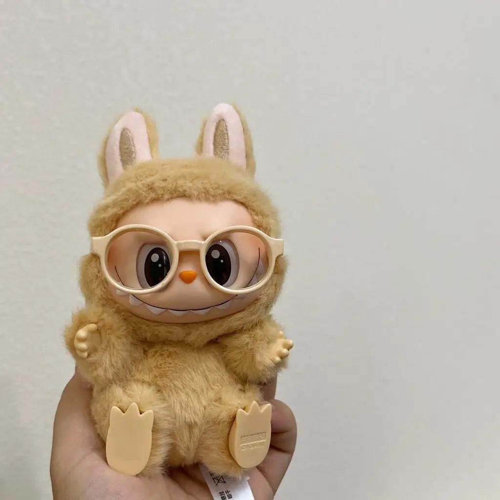 17cm Mini Plush Doll'S Clothes Outfit Accessories For Korea Kpop Exo Labubu Idol glasses sunglasses Clothing Gift