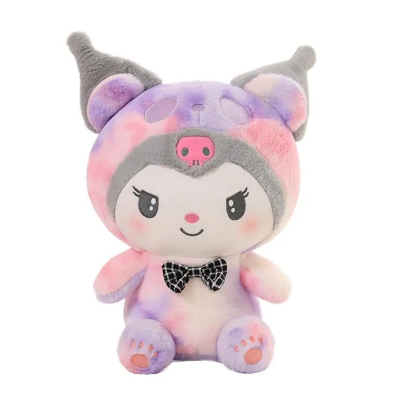 Surrounding Toys: Kuromi Cinnamoroll Meiledi Series Plush Toys Sanli Fighting Doll Pillow Birthday Gift Wholesale Cute And Fun