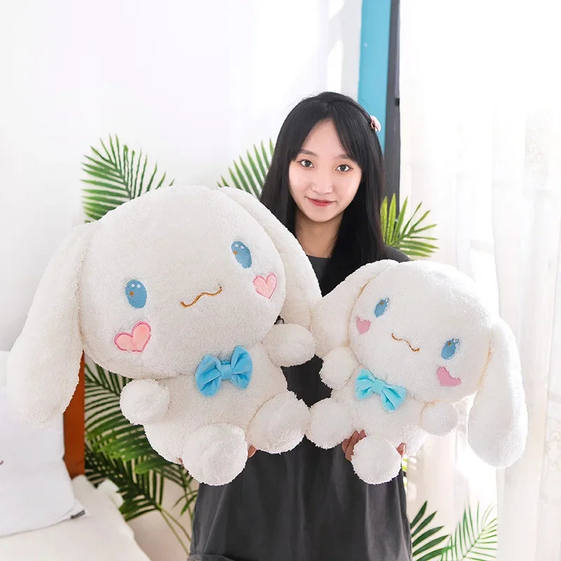 Sanrio Anime Kawaii Cinnamon Roll Super Soft Plush Pp Cotton Large Size Girl Sofa Pillow Baby Sleep Toys Children Birthday Gift