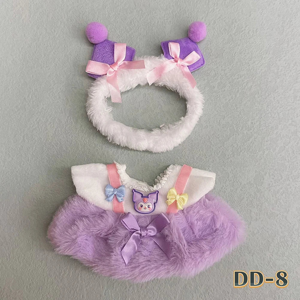 For Nommi /20 cm Cotton Doll Clothing Set Clothing Toy Accessories suit for doll cloth decoration