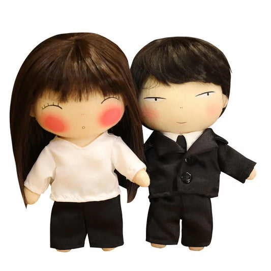 Cute High Quality Korean Dramas TV The Office Blind Date Couple Plush Toy A Business Proposal Doll Girl Pledge Love Wedding Gift