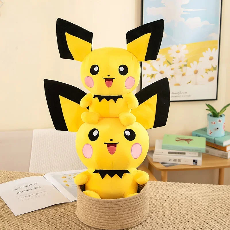 50Cm Big Size Pokémon Pikachu Cartoon Anime Plush Toy Doll Children's Sleeping Pillowl Rag Plushies Birthday Gift