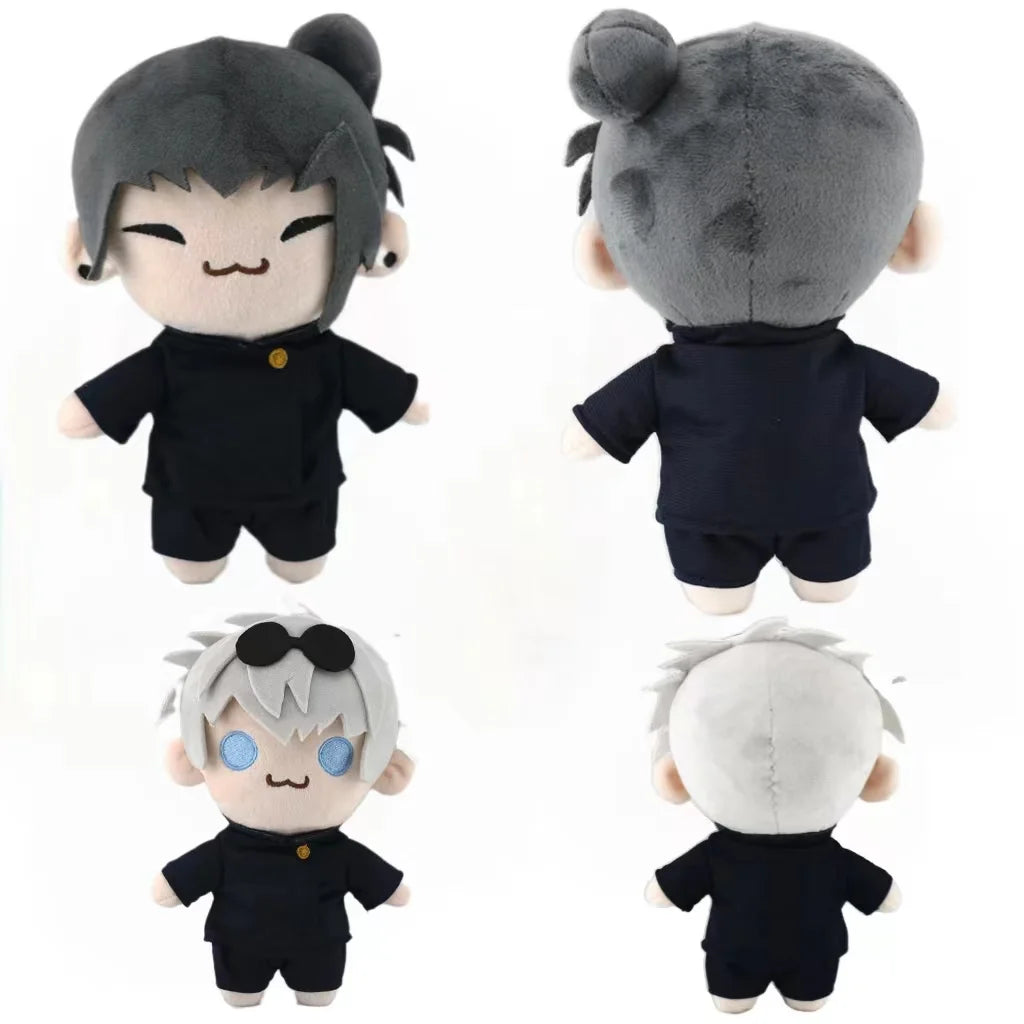 22CM Kawaii Jujutsu Kaisen Plush Toy Cartoon Game Character Satoru Gojo Getou Suguru Plush Doll Jujutsu Kaisen Doll