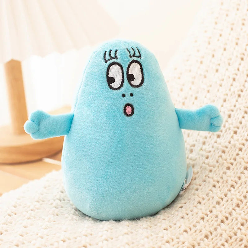 Kawaii Family Barbapapa Plush Toy Stuffed Cartoon Anime Doll Baby Kids Comfort Soft Gift Decor For Children Infant Birthday Gift