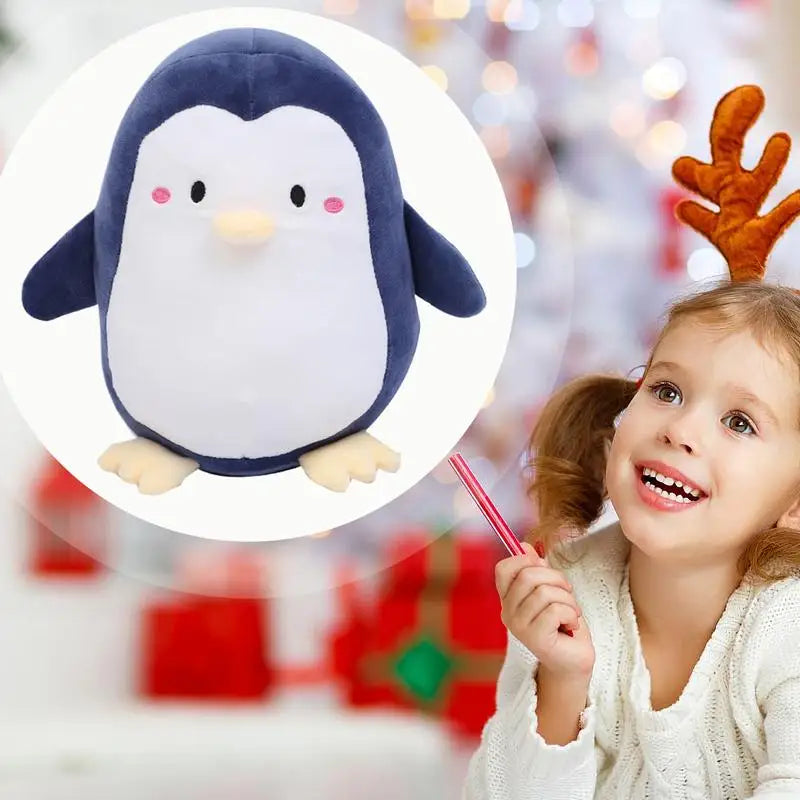 Stuffed Penguin Stuffed Animals Cartoon Penguin Doll 9.8 Inch Soft Animal Penguin Plush Toys KidsPlush Toy Pillows For Kids