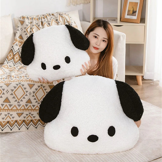 Comfortable Pachacco Pillow Hug Plush Toy Soft Dog Plushies Back Cushion for Chair Sofa Decorative Pillow Japanese Style Gifts