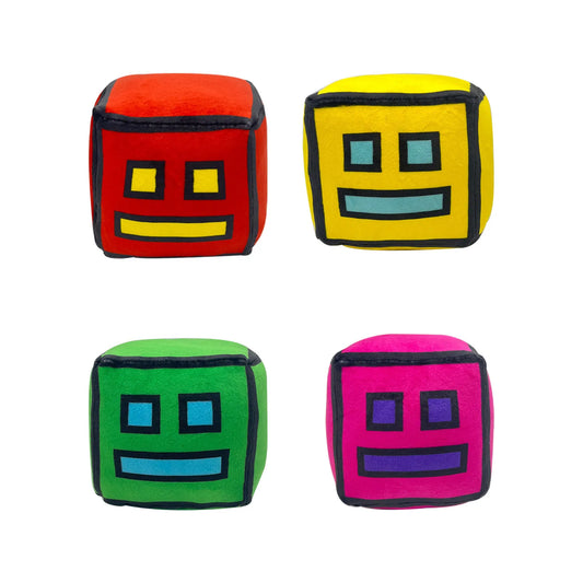 2023 New Geometry Dash Game Cute Plush Toy