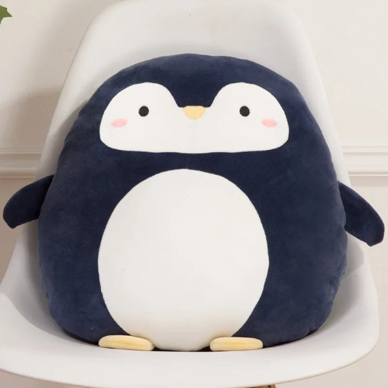 40cm Cuddly Squishy Penguin Pig Rabbit Panda Crab Kawaii Zoo Animal Plush Pillow Soft Plushie Peluche Doll Kids Birthday Gifts