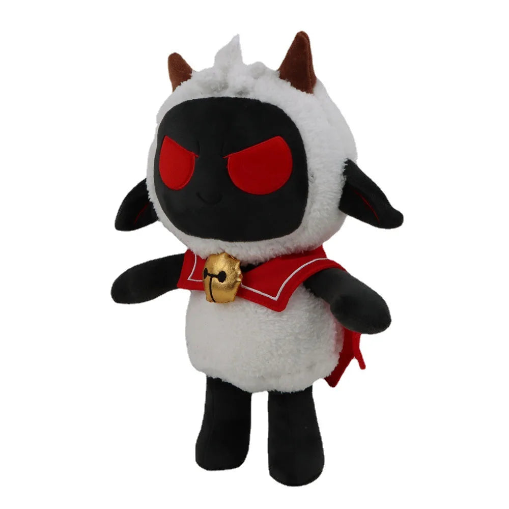 New Cult of the Lamb Plush Toy Soft Cute Sheep Lamb Plushies Game Toy Cartoon Animal Horror Plushie Doll for Kids Boy Girl Gift