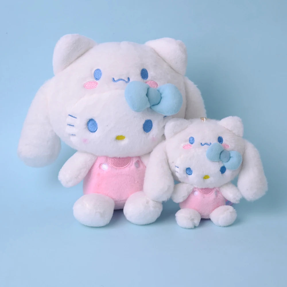 Sanrio Hello Kitty, Kuromi, Cinnamoroll - My Melody Keychain and Plush Toy Set - Plushy Mart