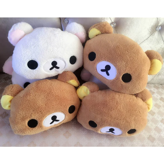 Rilakkuma Plush Pillow Toy Kiiroitori Chick Couple Teddy Bear Stuffed Doll Hand Warmer In Winter Gift