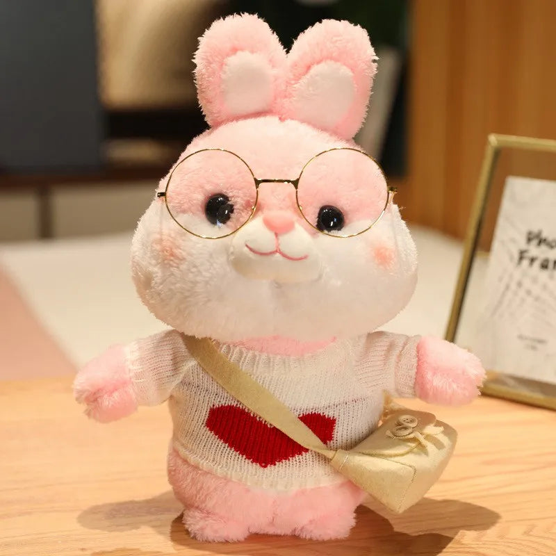 30cm New Cartoon Cute Rabbit Cosplay Dress Up Plush Toys Stuffed Lovely Bunny Dolls Soft Animals for Kids Girls Birthday Gift