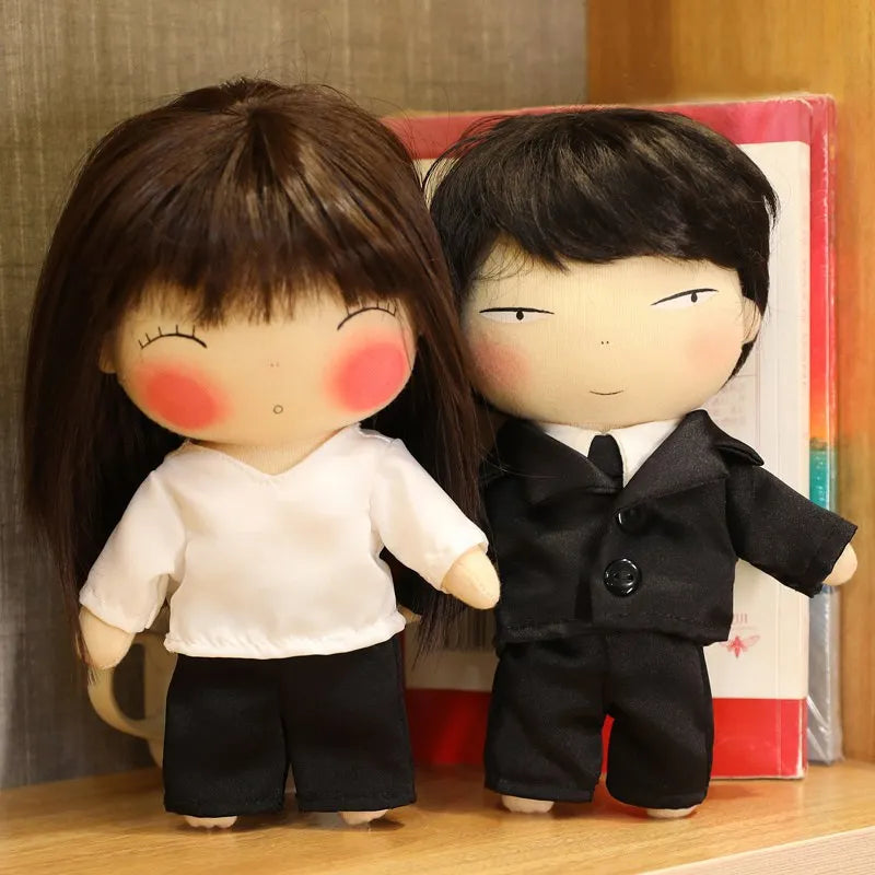 Cute High Quality Korean Dramas TV The Office Blind Date Couple Plush Toy A Business Proposal Doll Girl Pledge Love Wedding Gift